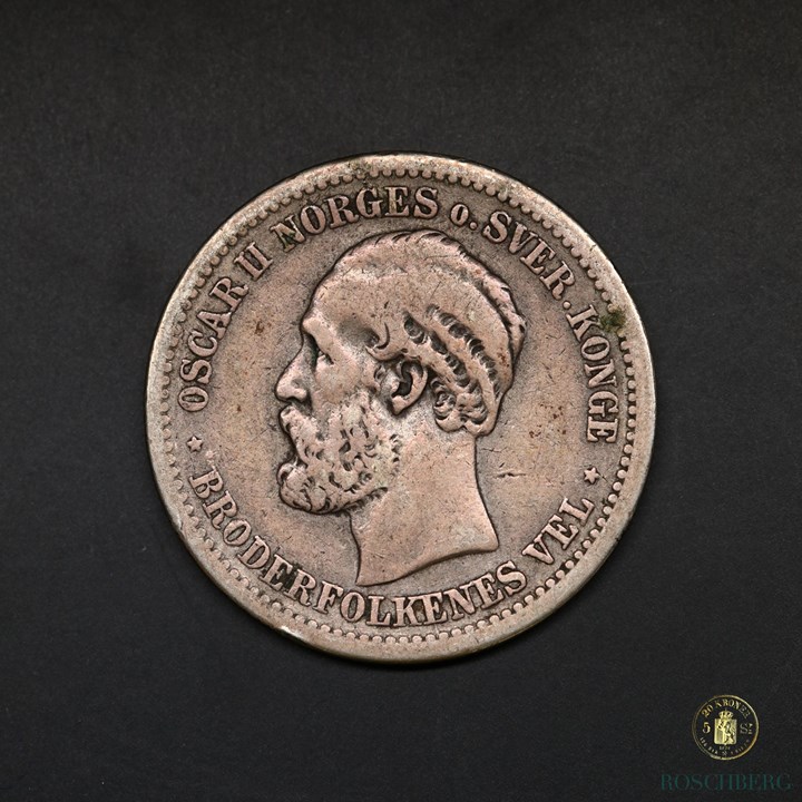 Norge 1 Krone 1882 Kv 1