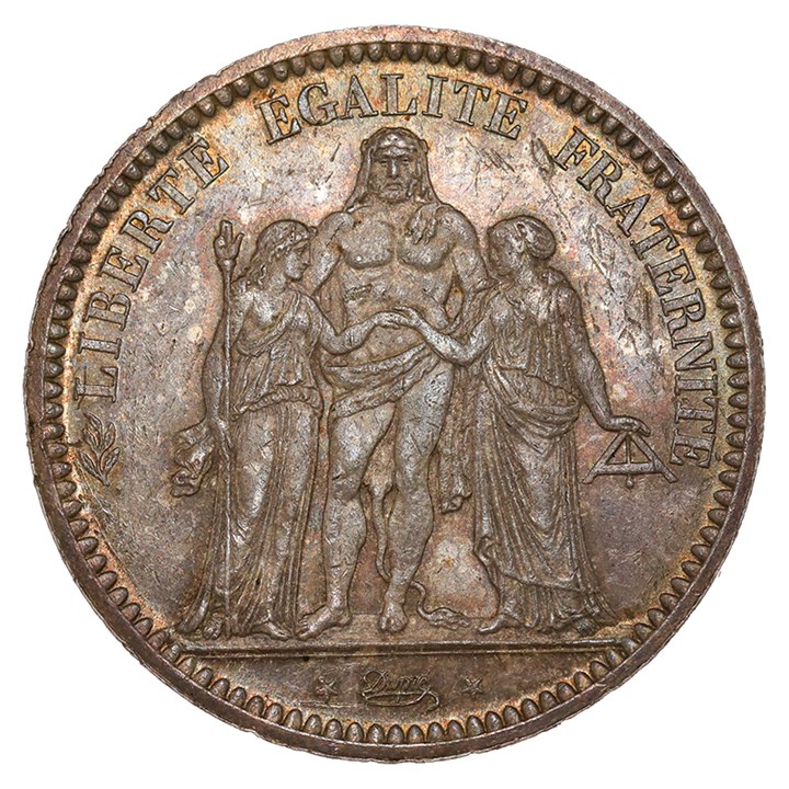 France 5 Francs 1873 A UNC