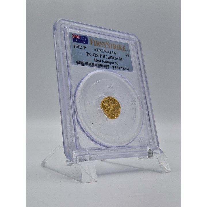 Australia $5 Red Kangaroo 2012-P PCGS PR70DCAM