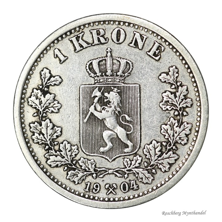 1 Krone 1904 Kv 1