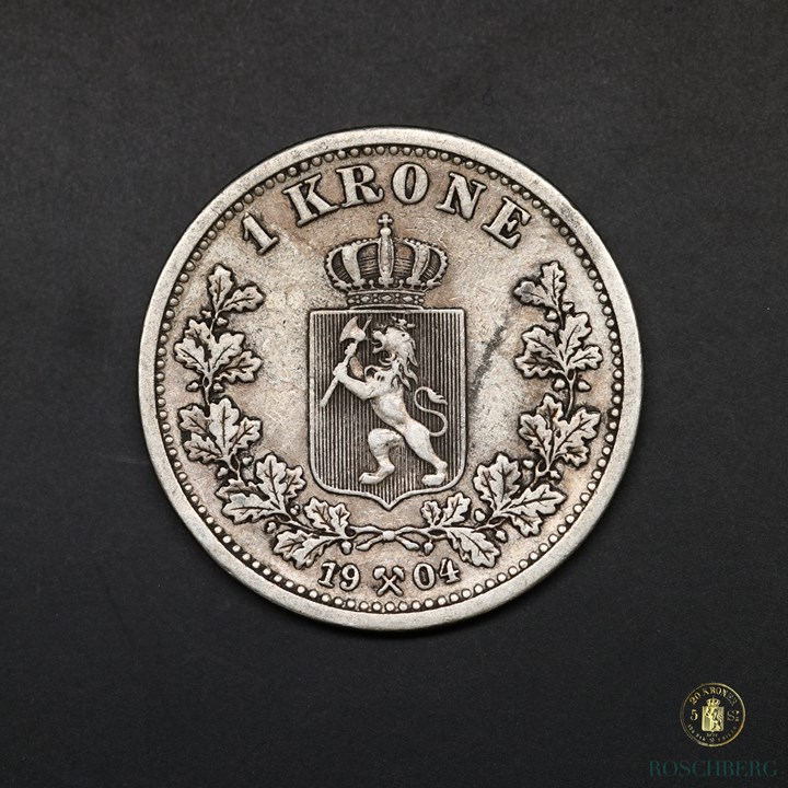 Norge 1 Krone 1904 Kv 1