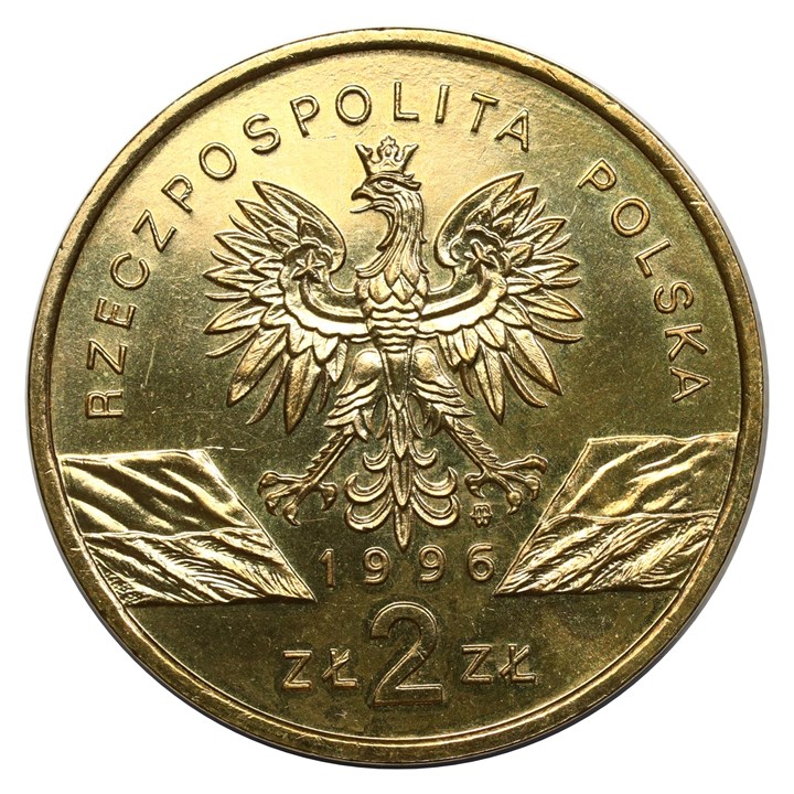 Polen 2 Zloty 1996 Kv 0