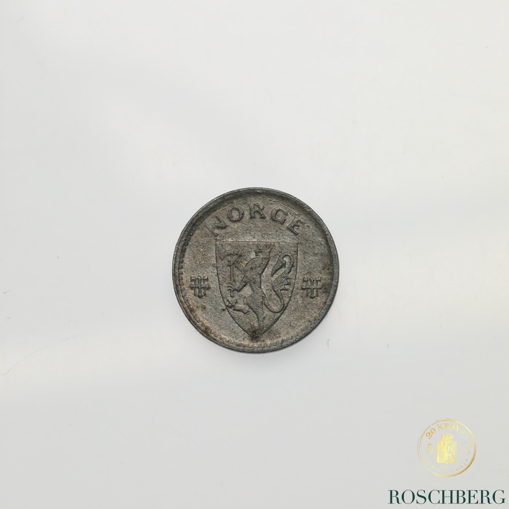 Norge 10 Øre 1944 Kv 01