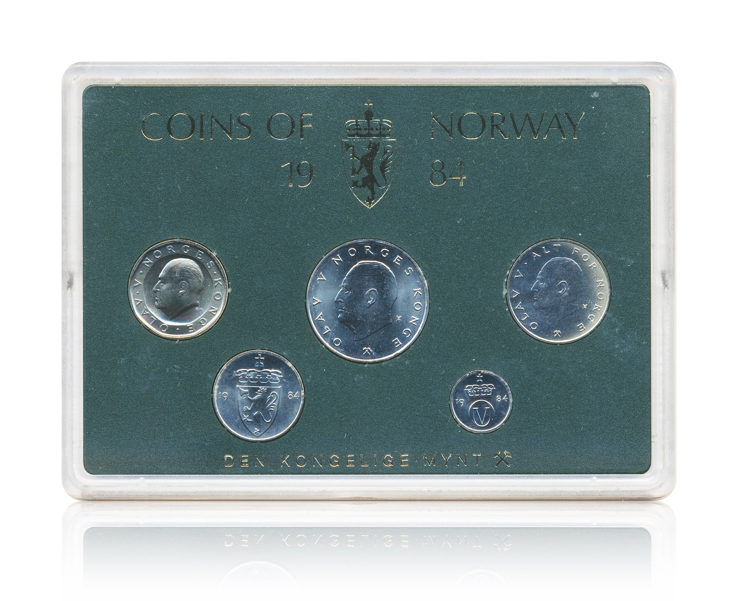 Myntsett 1984 Hardplast