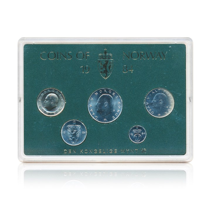 Myntsett 1984 Hardplast