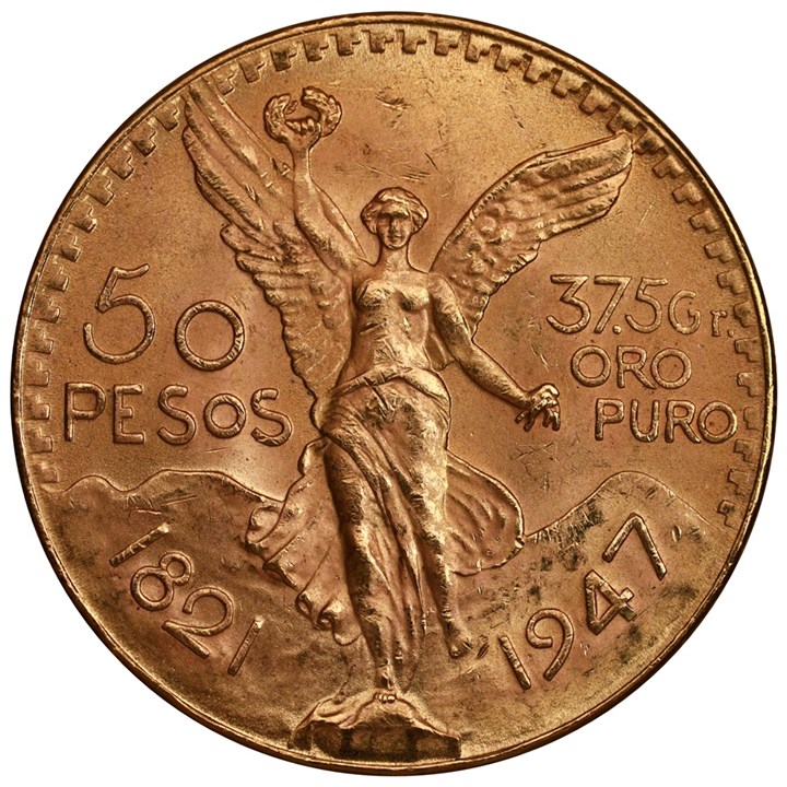 Mexico 50 Pesos 1947 Kv 01