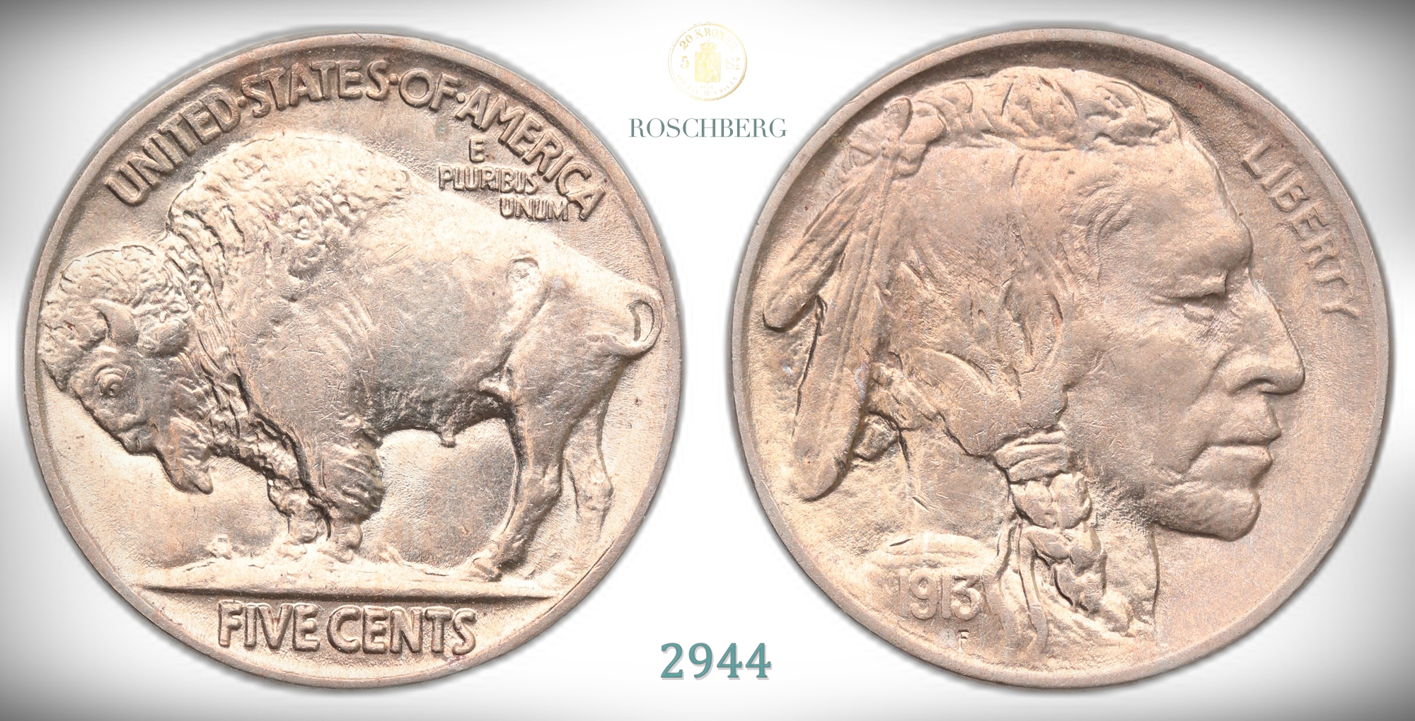 USA 5 Cents 1913  Kv: 0