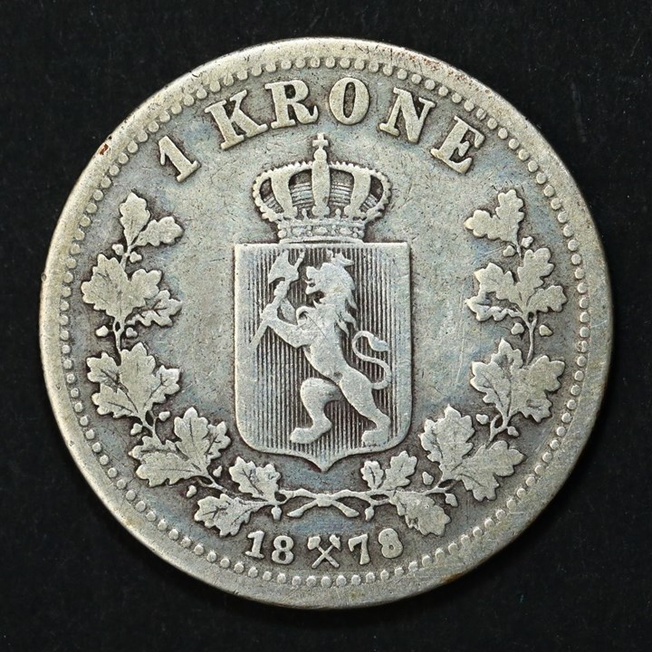 1 Krone 1878 Kv 1-