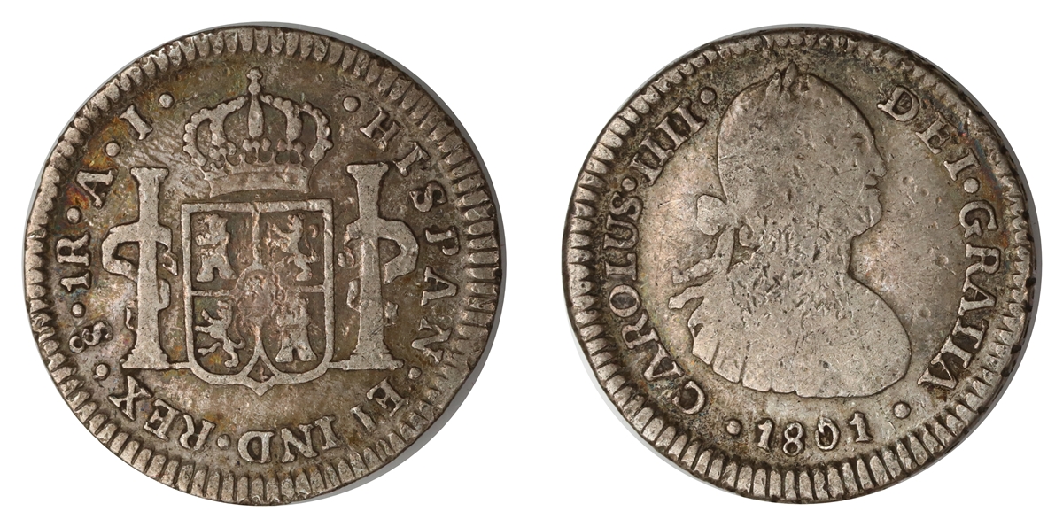 Chile 1 Real 1801-So  Kv: VF