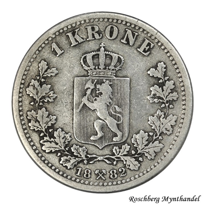 1 Krone 1882 Kv 1
