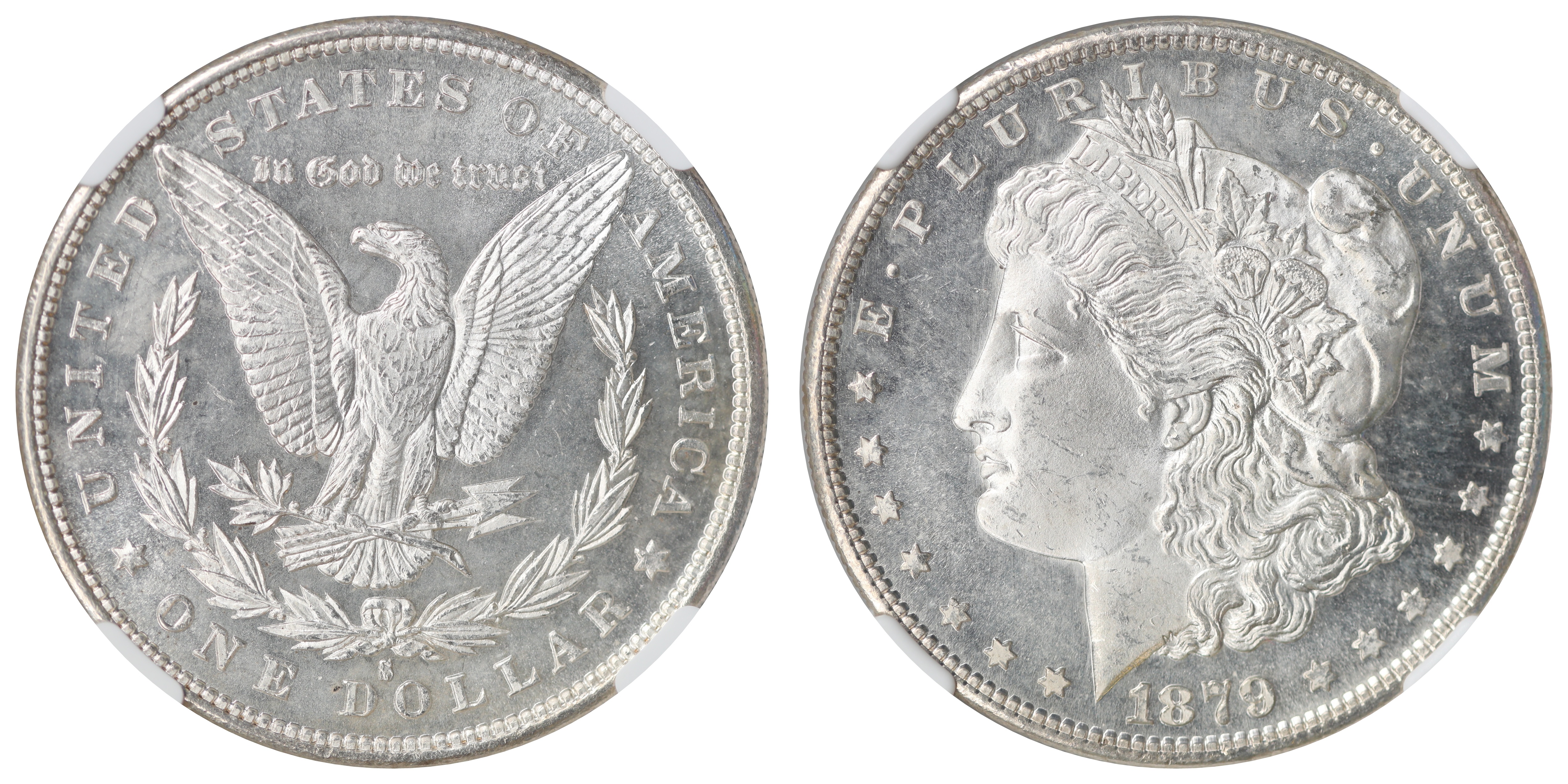 USA Dollar 1879-s Kv: NGC MS64