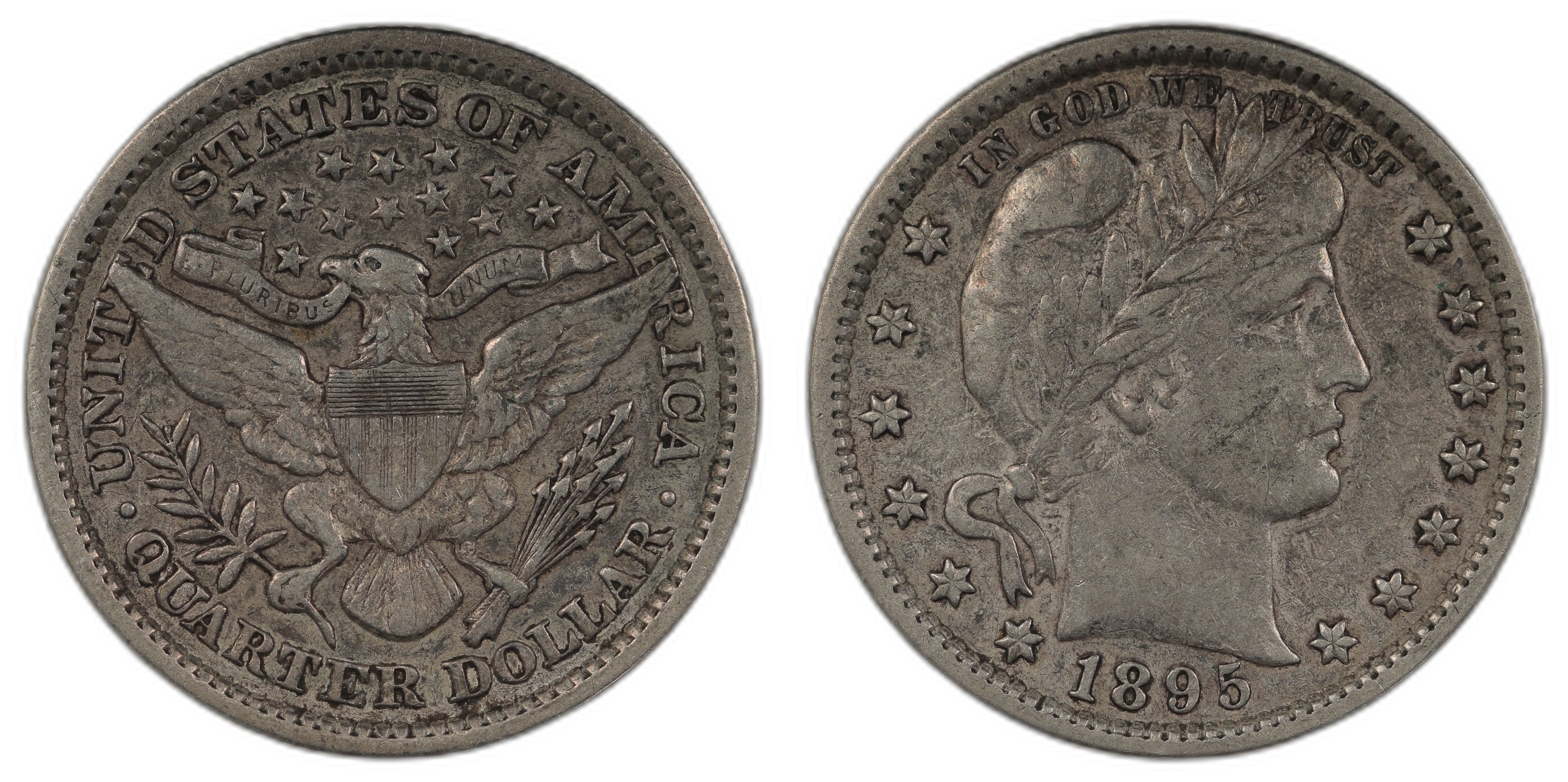 USA Quarter 1895 Kv VF