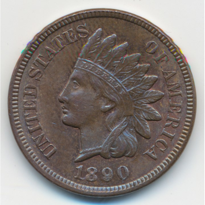 USA 1 Cent 1890 Kv 0