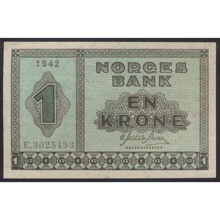 1 Krone 1942 E Kv 01