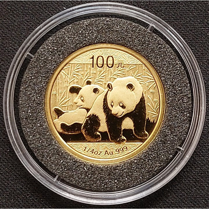 100 Yuan 1/4 Oz 2010 Panda