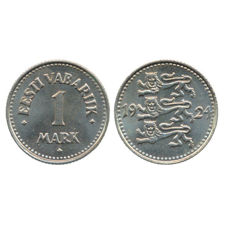 Estland 1 mark 1924 UNC