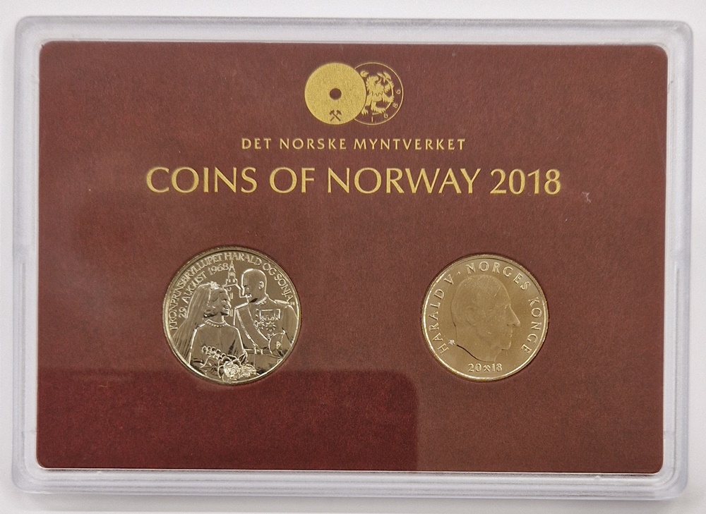 Myntsett 2018 Hardplast