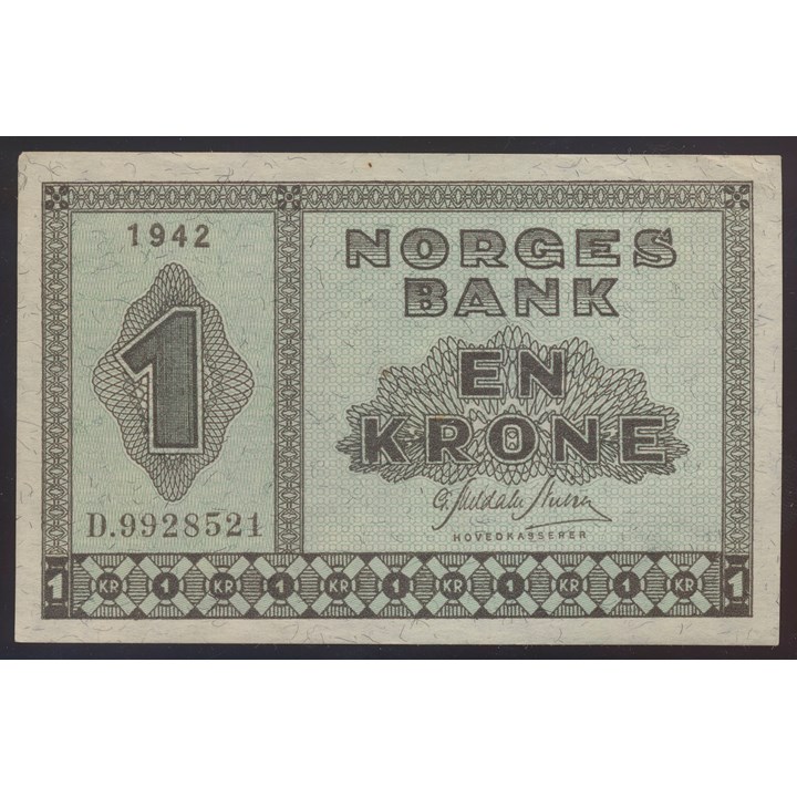 1 Krone 1942 D Kv 01