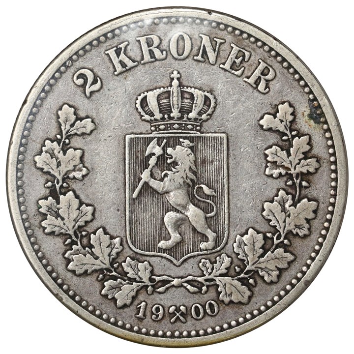 2 Krone 1900 Kv 1