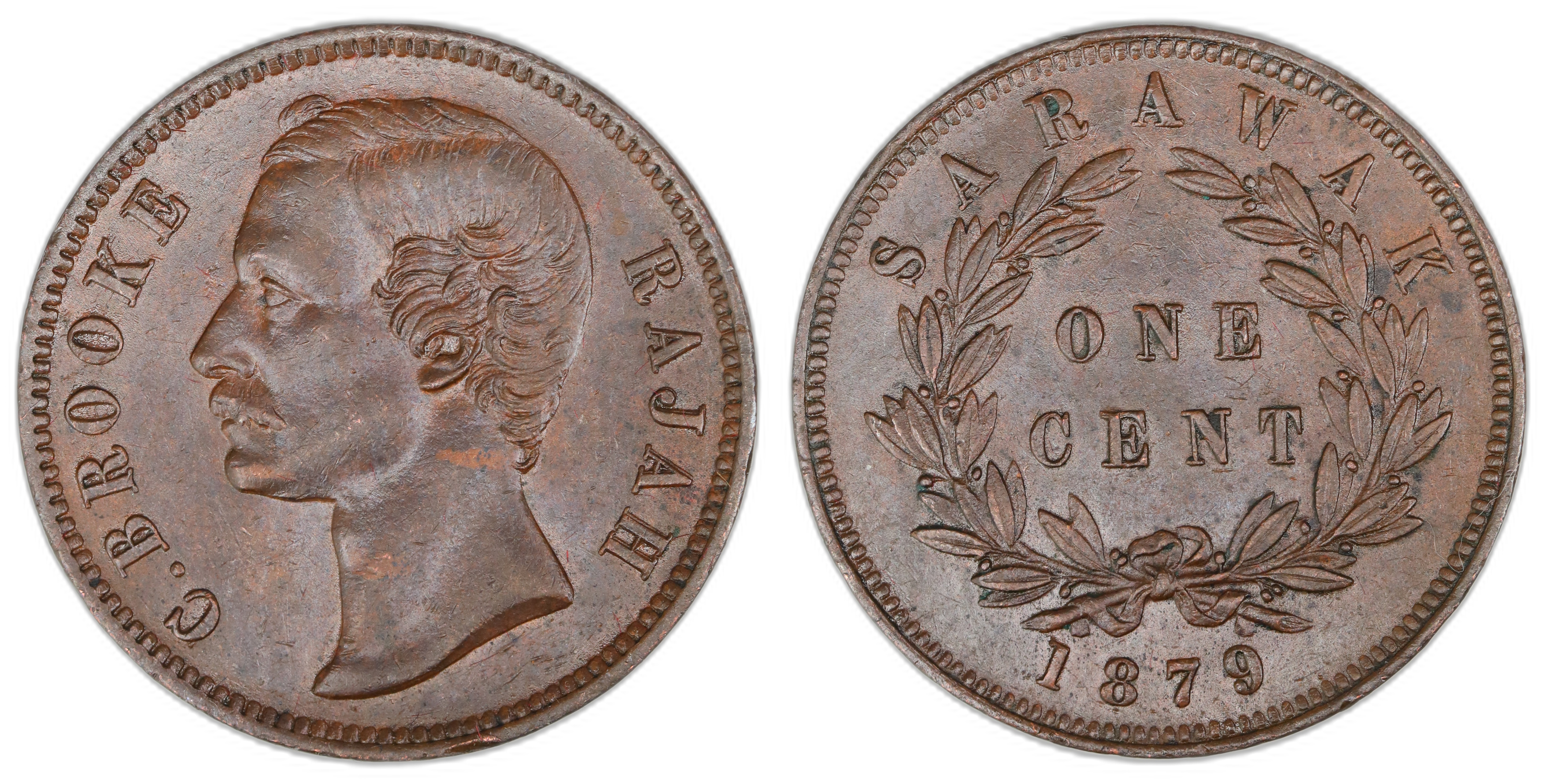Sarawak Cent 1879  Kv: UNC
