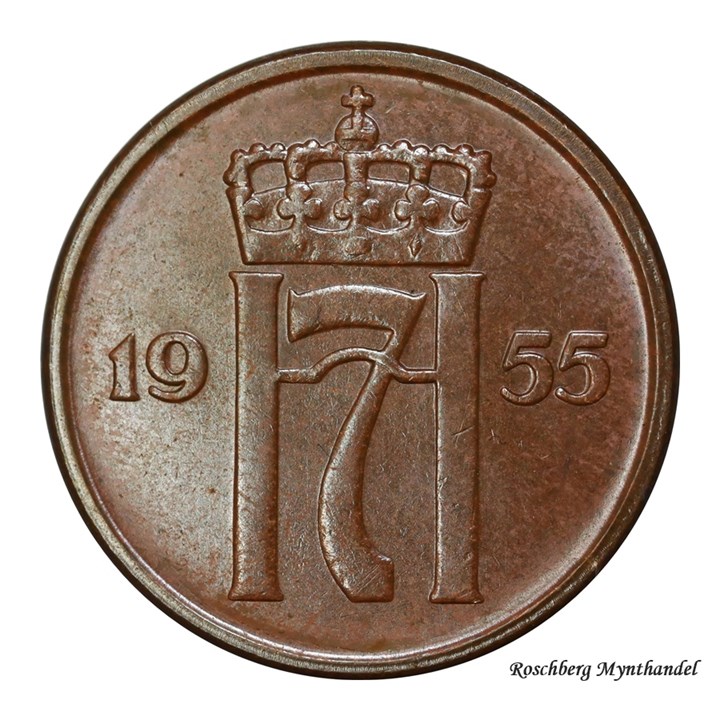 5 Øre 1955 Kv 0