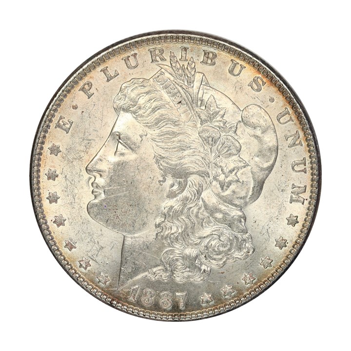 USA Morgan Dollar 1887 Kv 01