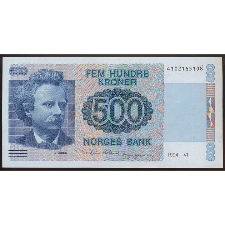 500 Kroner 1994 Kv 01