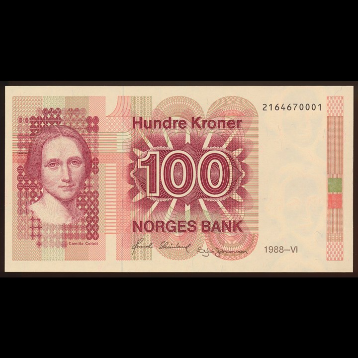 100 Kroner 1988 Kv 0