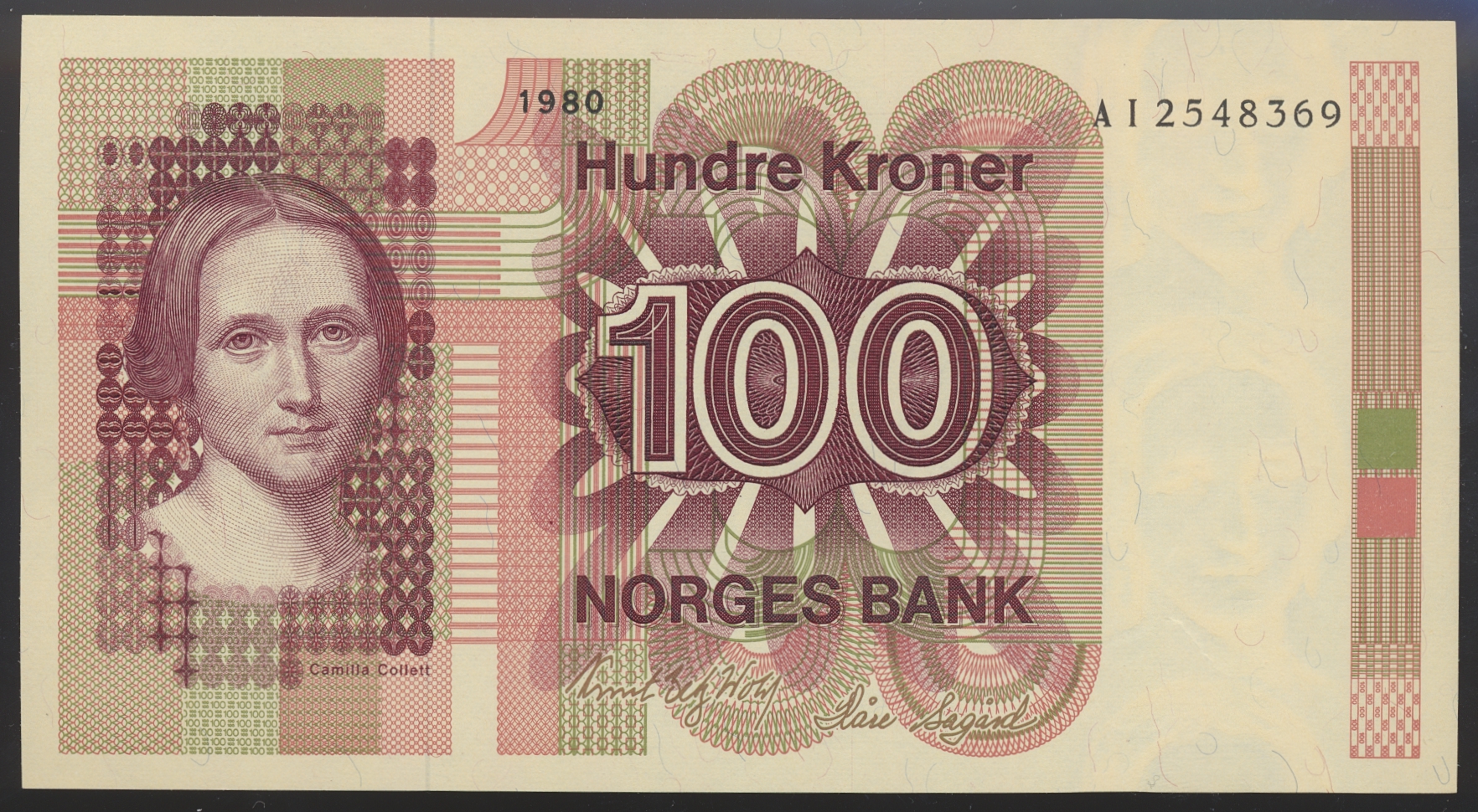 100 Kroner 1980 AI Kv 0