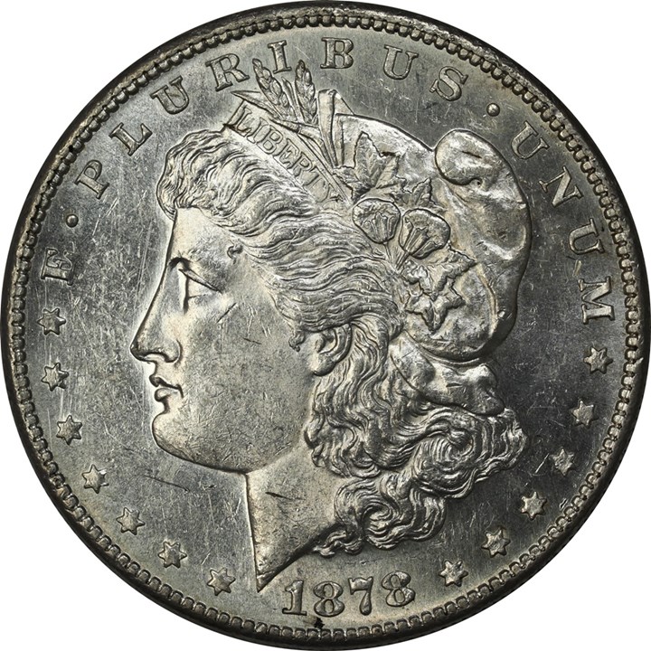 USA Morgan Dollar 1878 S Kv 0/01